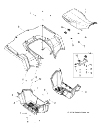 Body, Rear Cab, Seat & Footwells