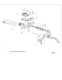 Brakes, Front Brake Lever & Master Cylinder