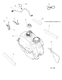 Body, Fuel Tank Asm