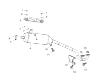 Exhaust Pipe A02ea09ca/Cb/Cc