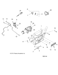 Body, Front Bumper Winch & Mounting