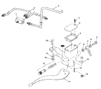 Controls Rh Master Cylinder/Brake Line