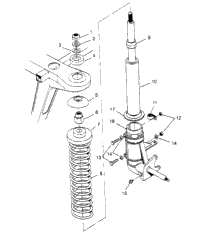 Strut Assembly 2X4 400L