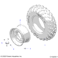 Wheels, Front Tire