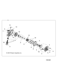 Drive Train, Front Gearcase