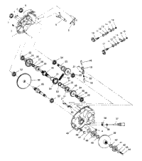 Gearcase Assembly 4X4 400L