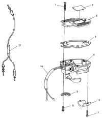 Controls Throttle Asm./Cable W968540