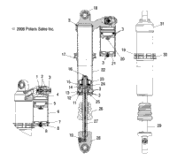 Shock, Rear A07gj50ac (49Atvshockrr)