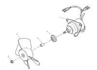 Fan Motor Trail Boss
