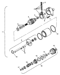 Starting Motor W98h50a(D)(E)(F) (4950135013E005)