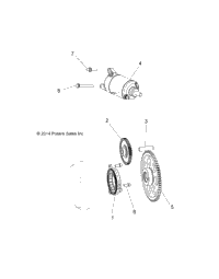 Engine, Starter Drive