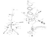 Controls Master Cylinder/Brake Line