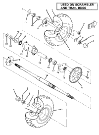 Rear Wheel Drive Assembly
