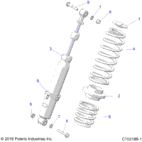 Suspension, Shock, Rear