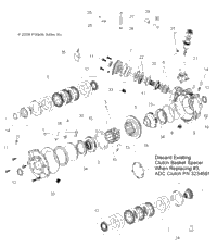 Drive Train, Front Gearcase & Mounting