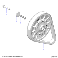 Drive Train, Secondary Clutch