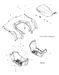 Body, Rear Cab, Seat & Footwells