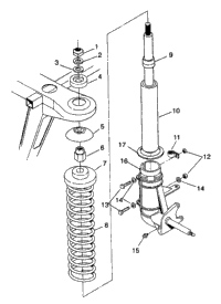 Strut Assembly Trail Blazer