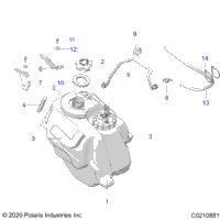 Fuel System, Fuel Tank Asm