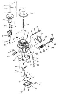 Carburetor Magnum 6X6 W968744 & Magnum 6X6 Swedish