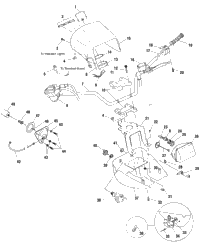Handlebar & Headlight Pod A00ch33aa