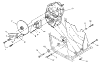 Gearcase/Brake Mounting 4X4 350L W938139