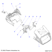 Body, Headlight Pod