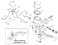 Controls Master Cylinder/Brake Line Magnum 6X6 & Swedish Magnu