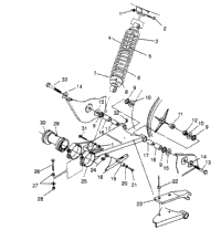 Swing Arm/Shock Mounting Trail Blazer