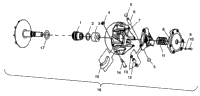 Drive Luth W98h50a(D)(E)(F) (4950135013C004)