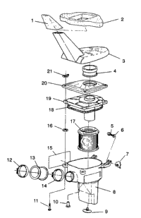 Air Box Assembly 6X6 350L
