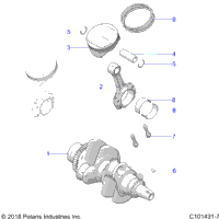 Engine, Crankshaft & Piston
