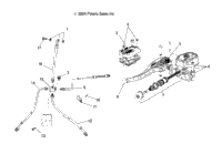 Controls Master Cylinder/Brake Line
