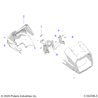 Body, Headlight Pod
