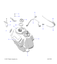 Fuel System, Fuel Tank Asm