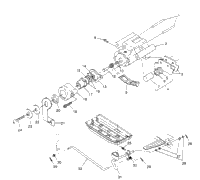 Rear Brake Assembly Scrambler