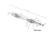 Cv Joint 250 4X4update Usa Stamped On Bell Housing