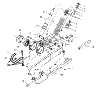 Swing Arm Weldment 6X6 400L (4926802680C013)