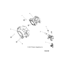 Engine, Throttle Body & Fuel Rail