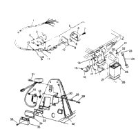 Electrical/Taillight Assembly 2X4 300