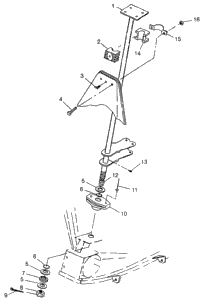 Steering Post Scrambler 400