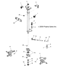 Steering, Steering Post & Tie Rods