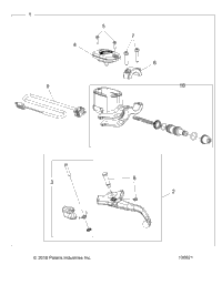 Brakes, Front Brake Lever & Master Cylinder