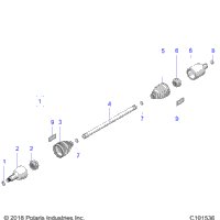 Drive Train, Front Drive Shaft