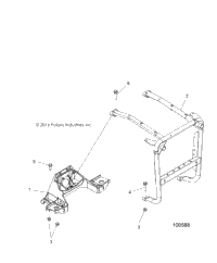 Body, Front Bumper Support