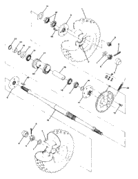 Rear Wheel Drive Assembly 250 4X4 Update
