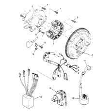 Magneto Assembly 4X4 400L
