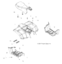 Body, Rear Cab & Seat