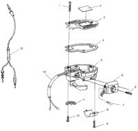 Controls Throttle Asm./Cable Xplorer 400L