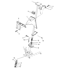 Steering Post Assembly 2X4 400L